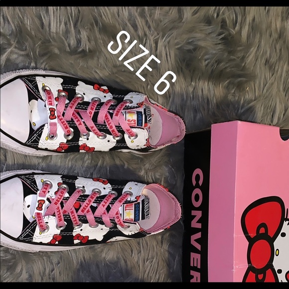 hello kitty converse size 6